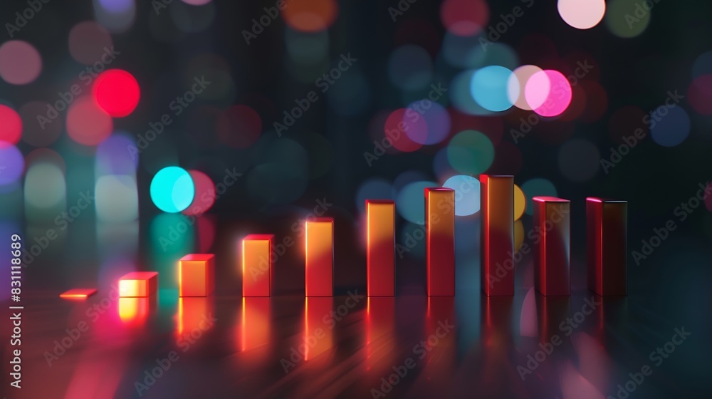 Aufkleber development to success and motivation in 2024growth and development chart of company in new year 202