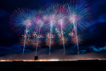 秋田県大曲の花火　2023夏