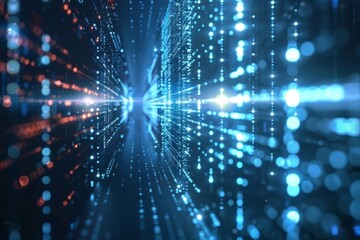 Futuristic digital design, created by artificial intelligence.