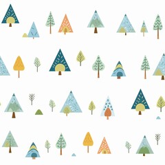 Obraz premium Mountain Fauna, isolated white background, object as model, water color, cute