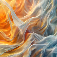 Obraz premium abstract background with fluid, wave-like patterns