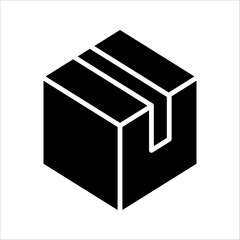 box icon on white background.