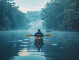 Dawn Kayak Journey