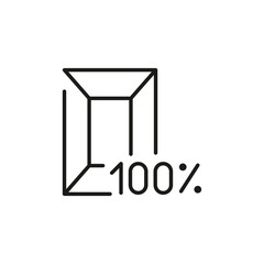 Chocolate bar icon. Simple and stylish chocolate bar icon for use in social media, app, and web design. Perfect for packaging, branding, and digital projects. Vector illustration