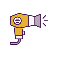 Hairdryer vector icon