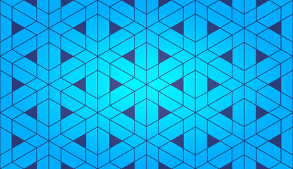 Seamless geometric pattern for backgrounds, textiles, presentations, etc.