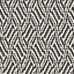 Monochrome Grain Basket Weave Pattern