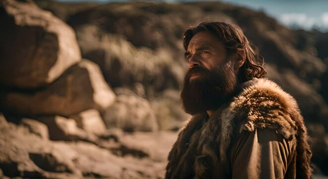 Neanderthal in prehistory.