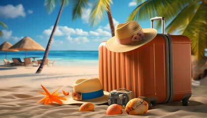 Design a poster showcasing summer travel safety tips