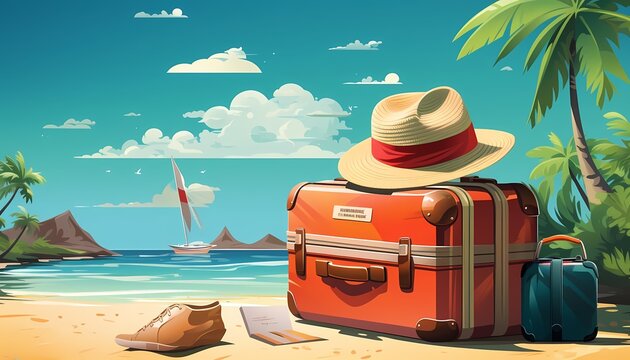 Design a poster showcasing summer travel safety tips