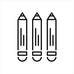 Eyeliners vector icon