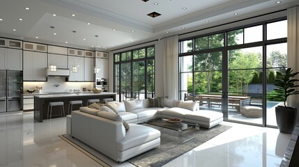 Neutral Colors in White, Grey, and Black for Serene Atmosphere

