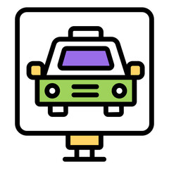 Premium download icon of vehicle board

