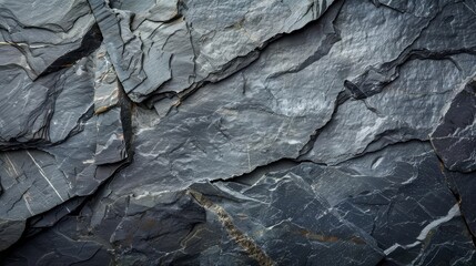 dark slate stone texture background with copy space natural rock surface