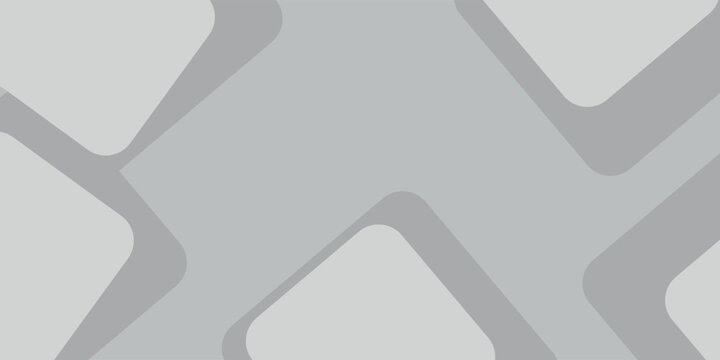 abstract white and gray banner pattern background design template