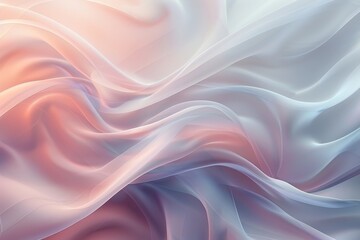 Obraz premium Elegant Flowing Curves Presentation Background for Templates