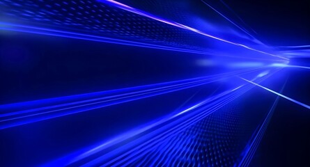 abstract glowing blue rays burst laser futuristic dynamic speed pattern background