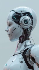 Fototapeta premium illustration 3D Model AIpowered virtual assistants for smart home automation and control