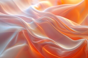 Obraz premium Graceful Curves - Abstract Background for Elegant Presentations