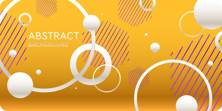 Background with abstract shapes. A template for design and creativity. The composition of the figures. The illustration is in a modern style, simple and concise design.