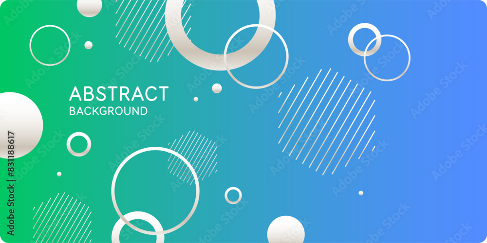 Poster background with abstract shapes. a template for design and creativity. the composition of the figure