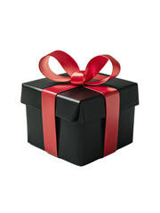 Fototapeta premium Isolated PNG Gift Box, GENERATIVE AI
