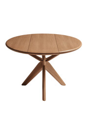 Isolated PNG Wood Table, GENERATIVE AI