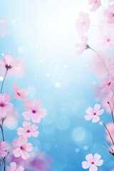 Happiness background flower calm, background wallpaper for text