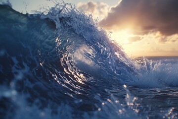Nature's Rhythm: Mesmerizing Sea Waves