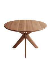 Isolated PNG Wood Table, GENERATIVE AI
