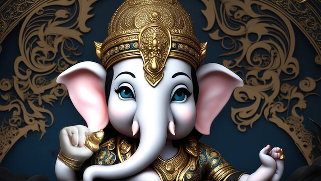 Diwali Holiday greeting card with two burning di ya.