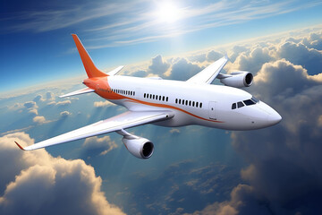 Obraz premium Transport aircraft Sketch Color Wall Art. Advertising signs. Product design. Product sales. Fabric design, Digital printing, Prints Room Decoration