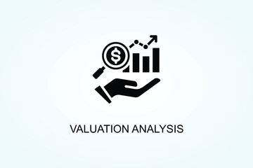 Valuation Analysis Vector  Or Logo Sign Symbol Illustration