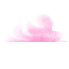 Pastel colored clouds in the sky