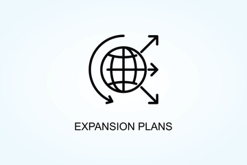 Expansion Plans Vector  Or Logo Sign Symbol Illustration