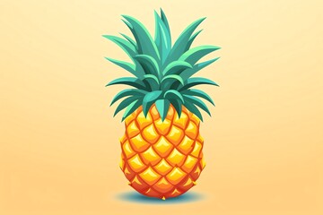 A juicy, tropical pineapple, perfect for a summer day.
