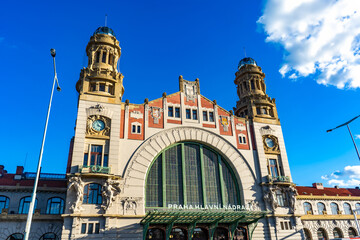 Prague Main Railway Station - Art Nouveau architecture