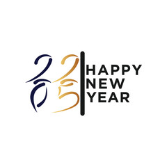 2025 logo design element vector icon with creative and premium concept