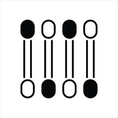 Cotton Bud vector icon