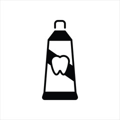 Toothpaste vector icon