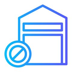 closure gradient icon