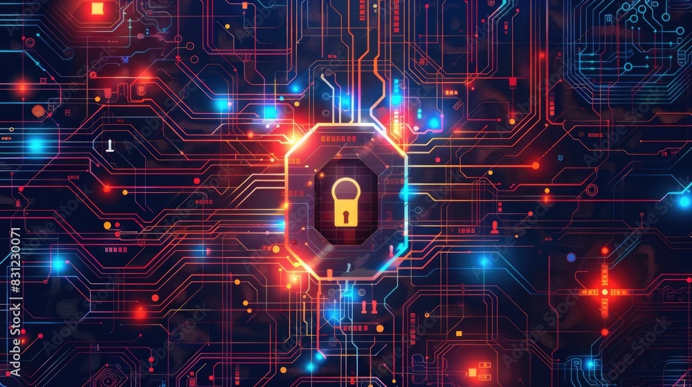 Poster secure digital infrastructure for reliable financial data protection a comprehensive solution for sa