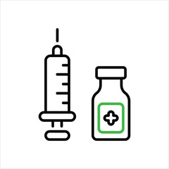 Obraz premium Medicine vector icon