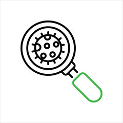 Infectious vector icon
