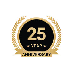 25 Year Anniversary Vector, 25 Year Anniversary Logo