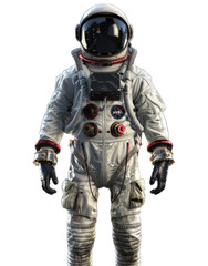Astronaut in spacesuit character design concept.