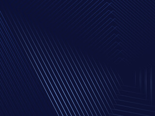 Premium background design with diagonal dark blue stripes pattern. Vector horizontal template for digital luxury business banner, contemporary formal invitation, luxury voucher, prestigious gift certi