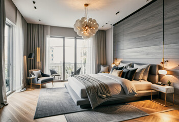 modern apartment room design idea