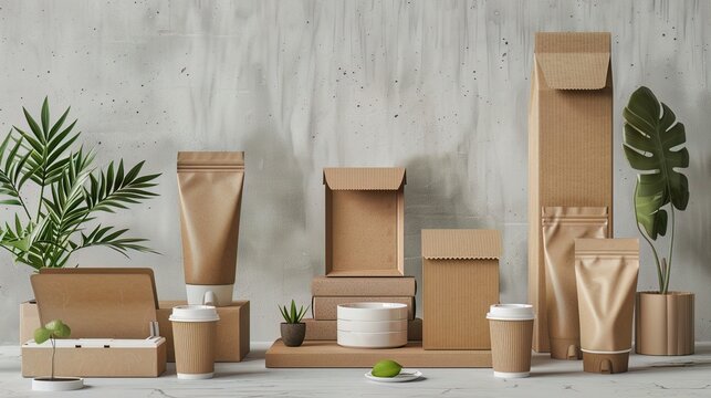 Eco friendly packaging solutions developed through digital design tools, reducing material waste