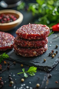 Food industry expo introducing a new plantbased meat alternative product